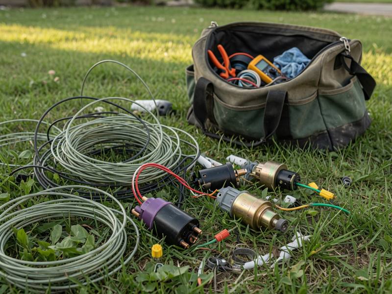 Controllers & wiring in Buda
